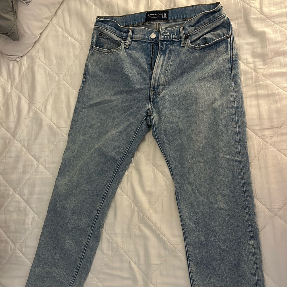 Abercrombie Vintage stretch 90s straight jeans 32w 30L